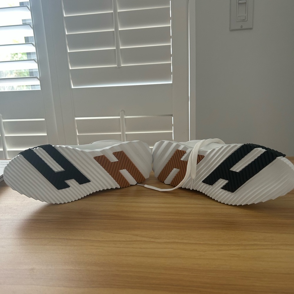 White sneakers